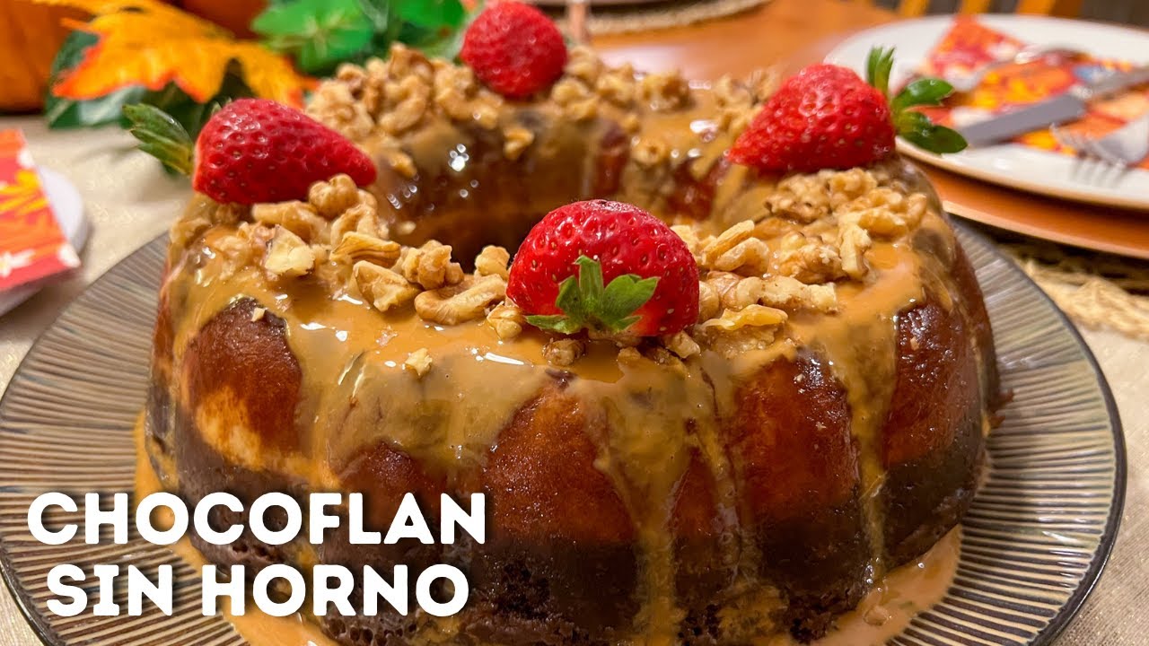 CHOCOFLAN O PASTEL IMPOSIBLE SIN HORNO