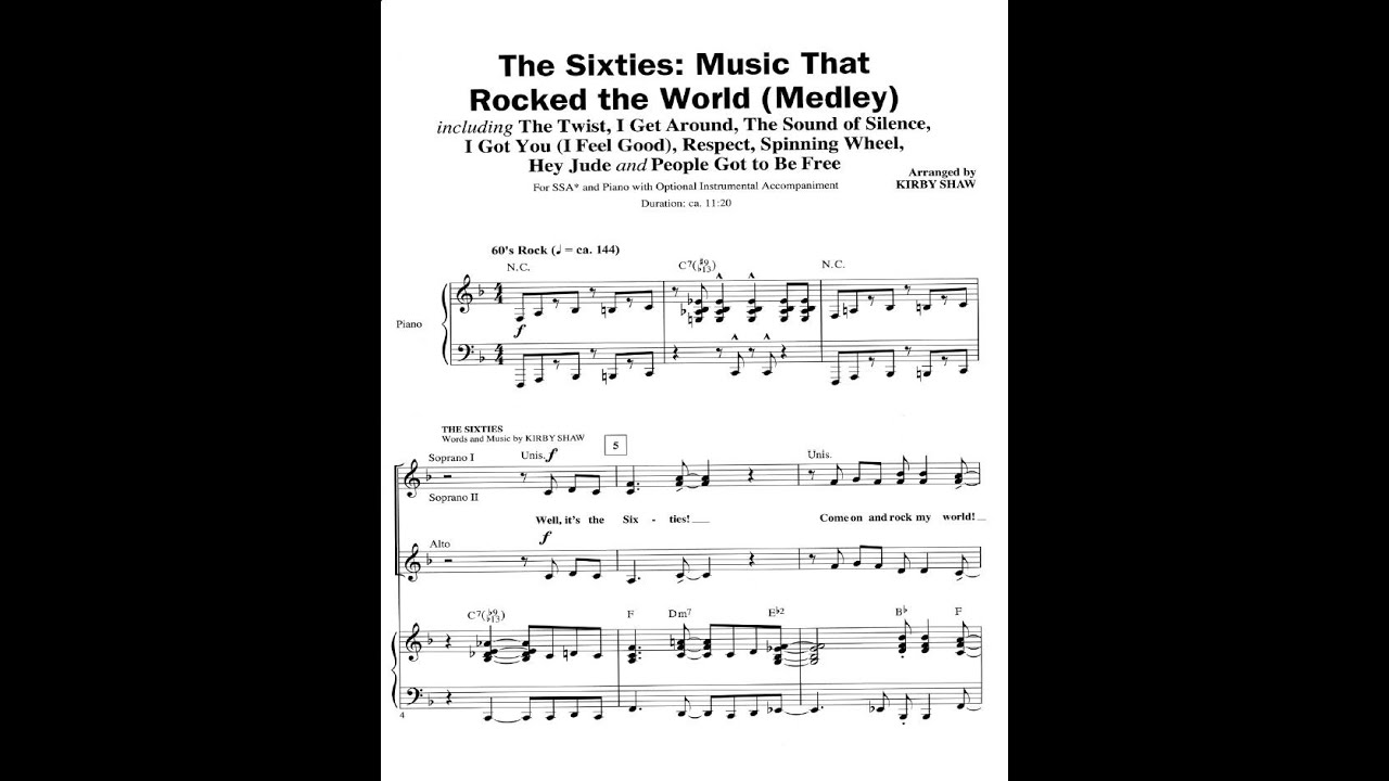 The Sixties, Music that rocked the World  -