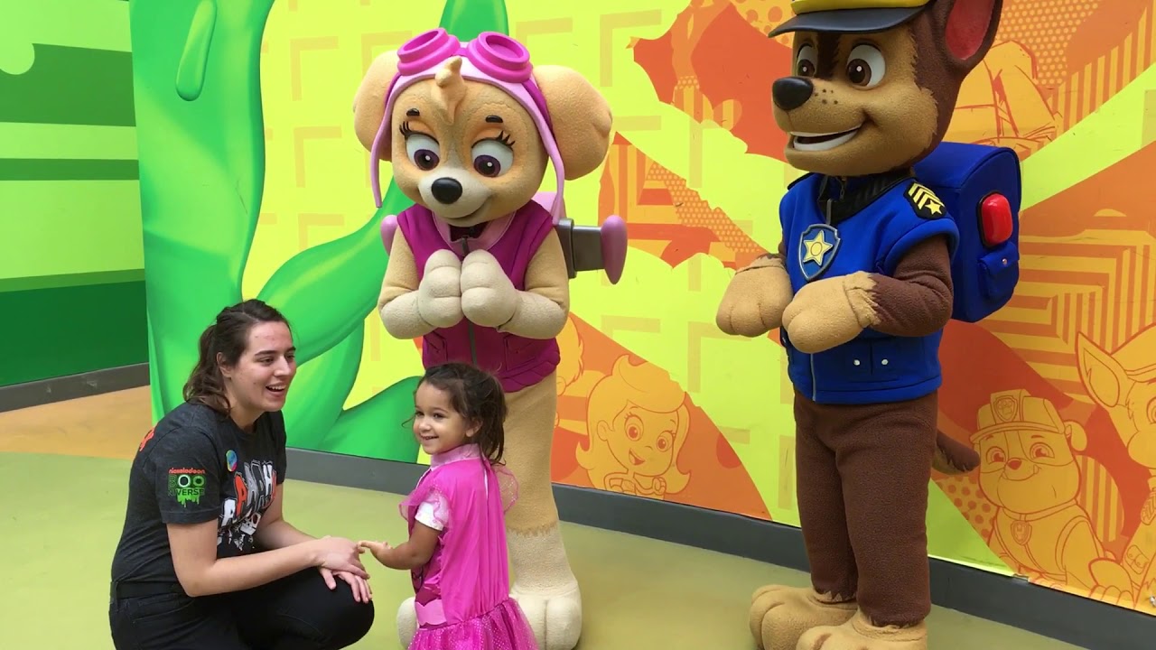 Paw Patrol meet at mall of America