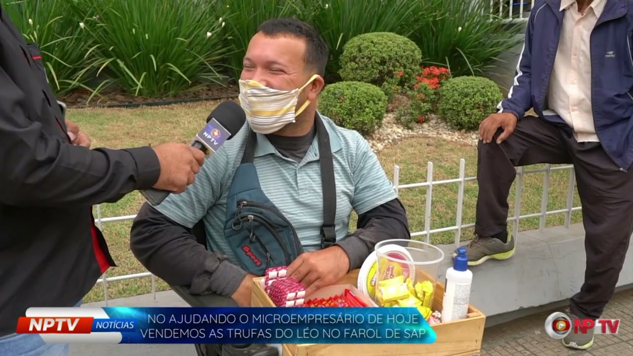 #NPTVNoticias | Ajudando o Microempres&aacute;rio: Vendemos as Trufas de L&eacute;o no Farol de SAP-PR