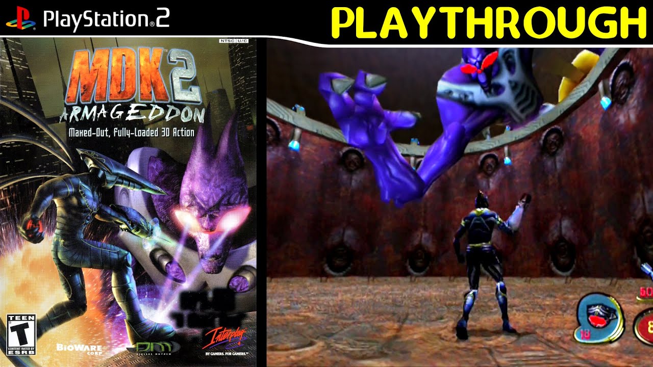 MDK 2: Armageddon (PS2) - Playthrough - (1080p, original console) - No Commentary