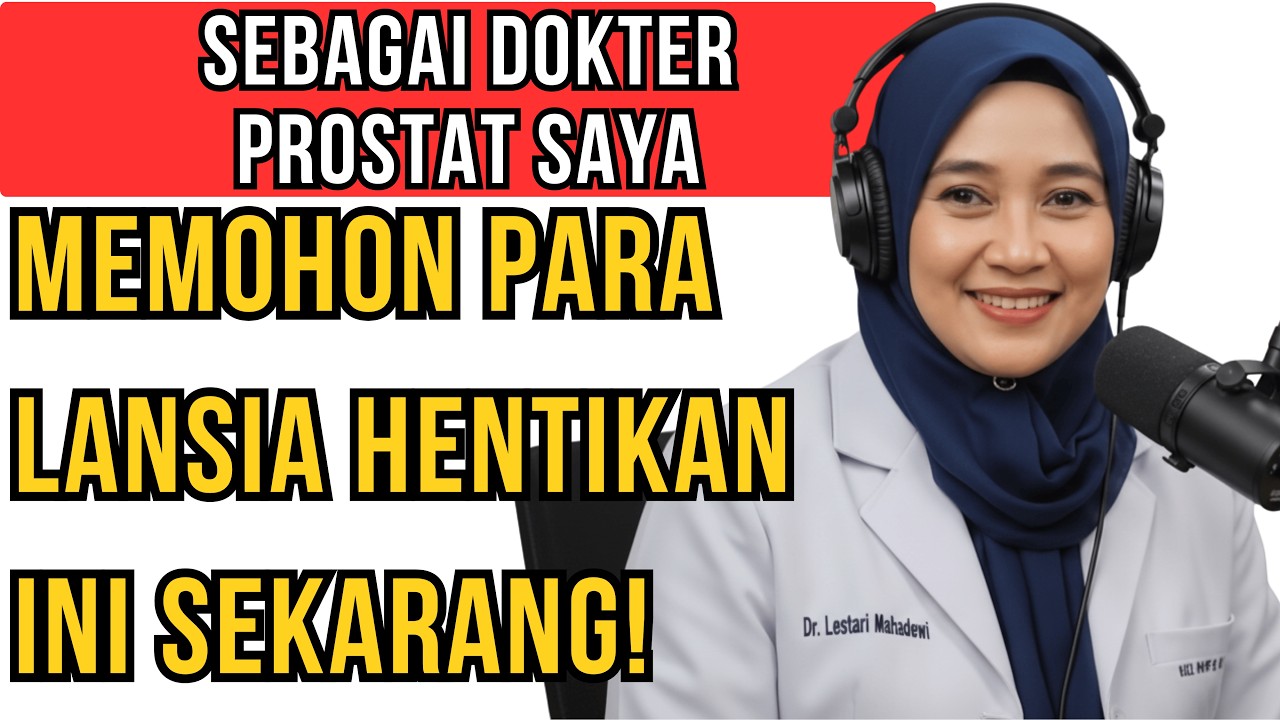 Sebagai Dokter Prostat, Saya MEMOHON Para Lansia: Hentikan 1 Kebiasaan Ini yang Memb...