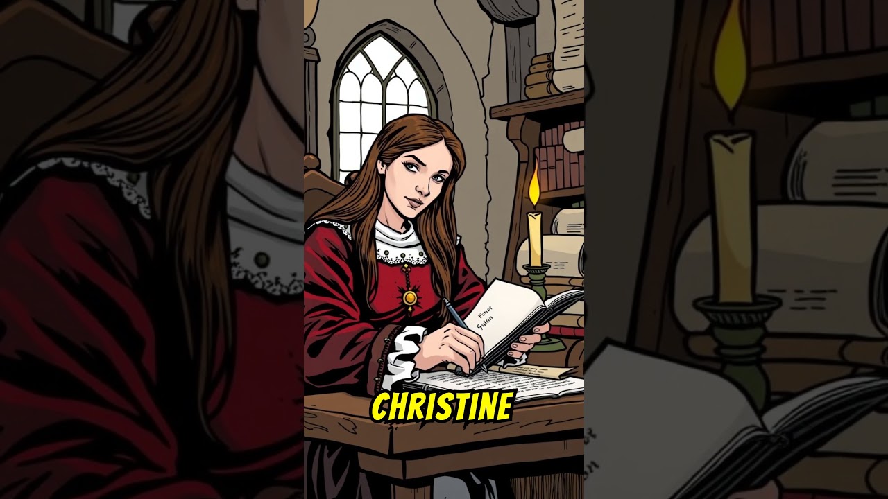 Christine de Pizan: The First Feminist Writer 📚✨