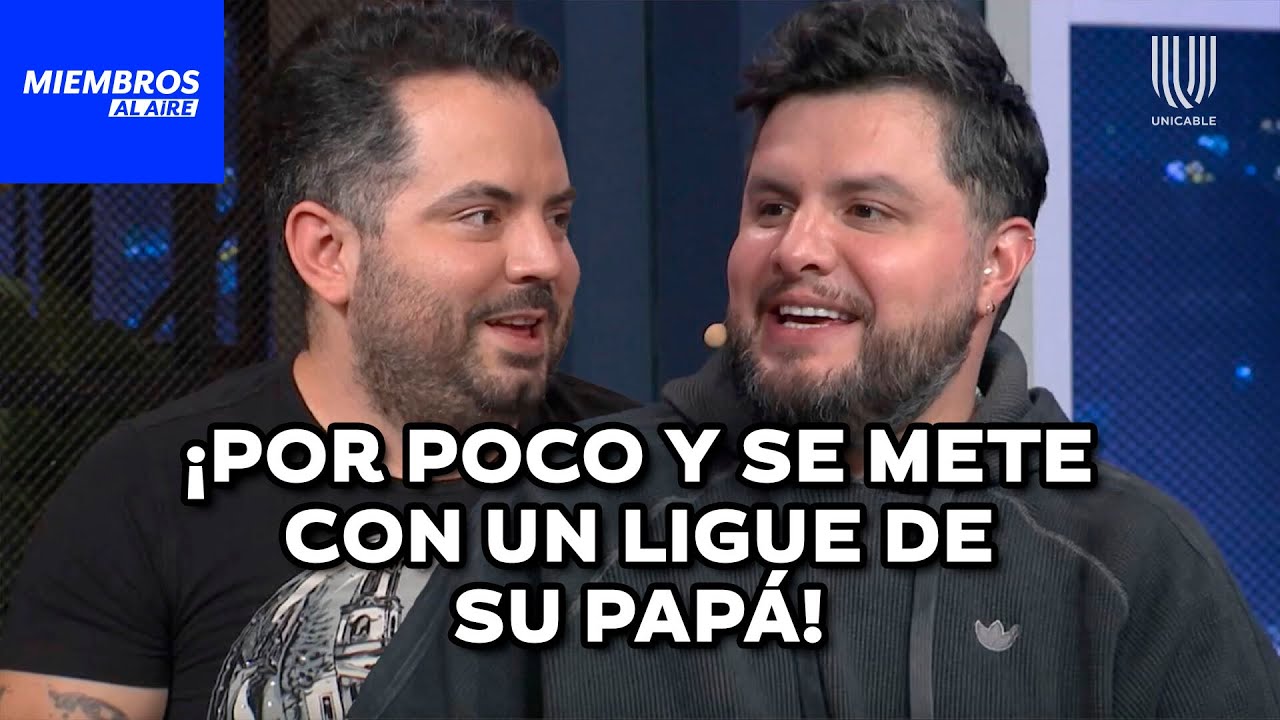 José Eduardo y Paul Stanley bromean fuertemente con la relación de sus padres | Miembros al Aire