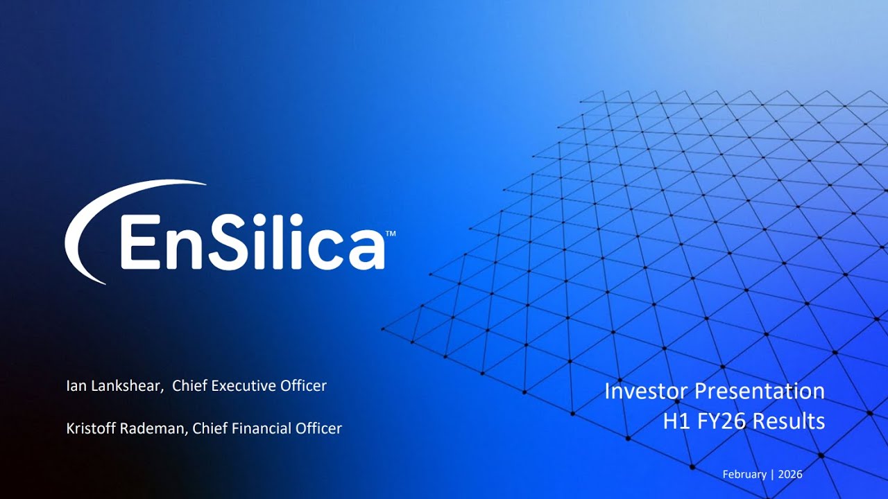 ENSILICA PLC - Half Year Results