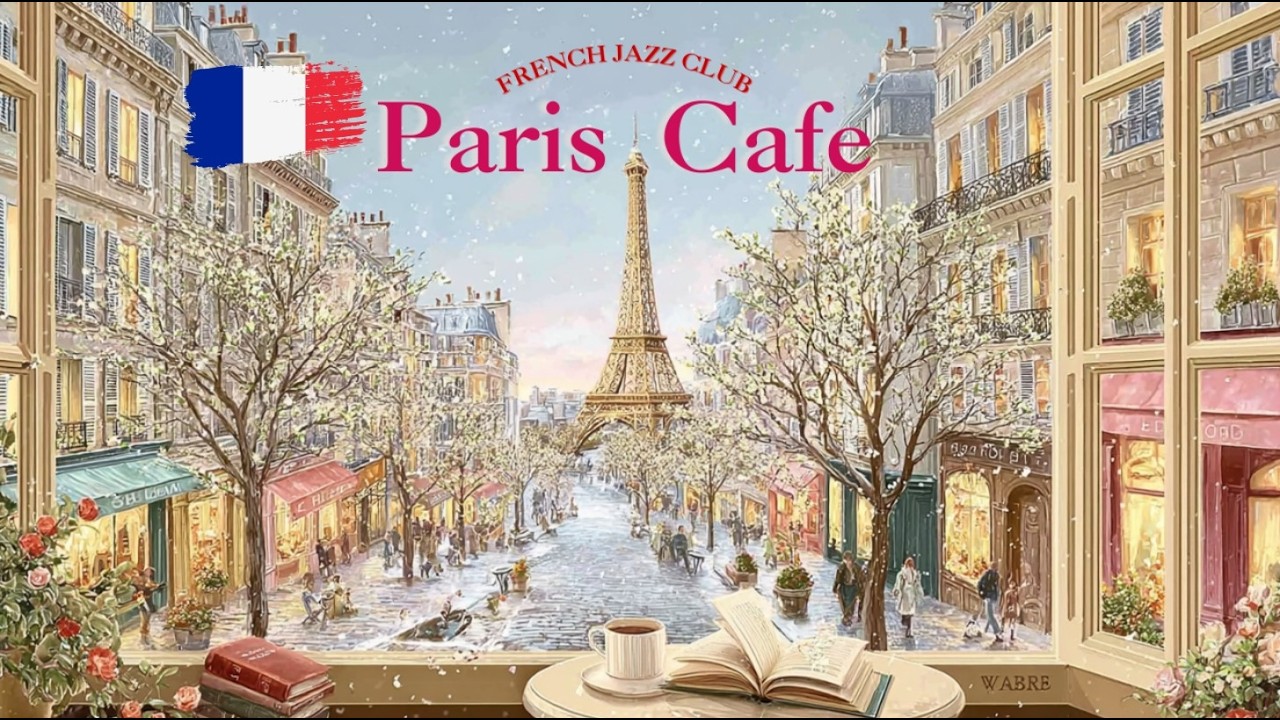 𝐑𝐞𝐚𝐝𝐢𝐧𝐠 𝐢𝐧 𝐏𝐚𝐫𝐢𝐬 📚 Romantic Accordion & Piano — Relaxing & Study Music