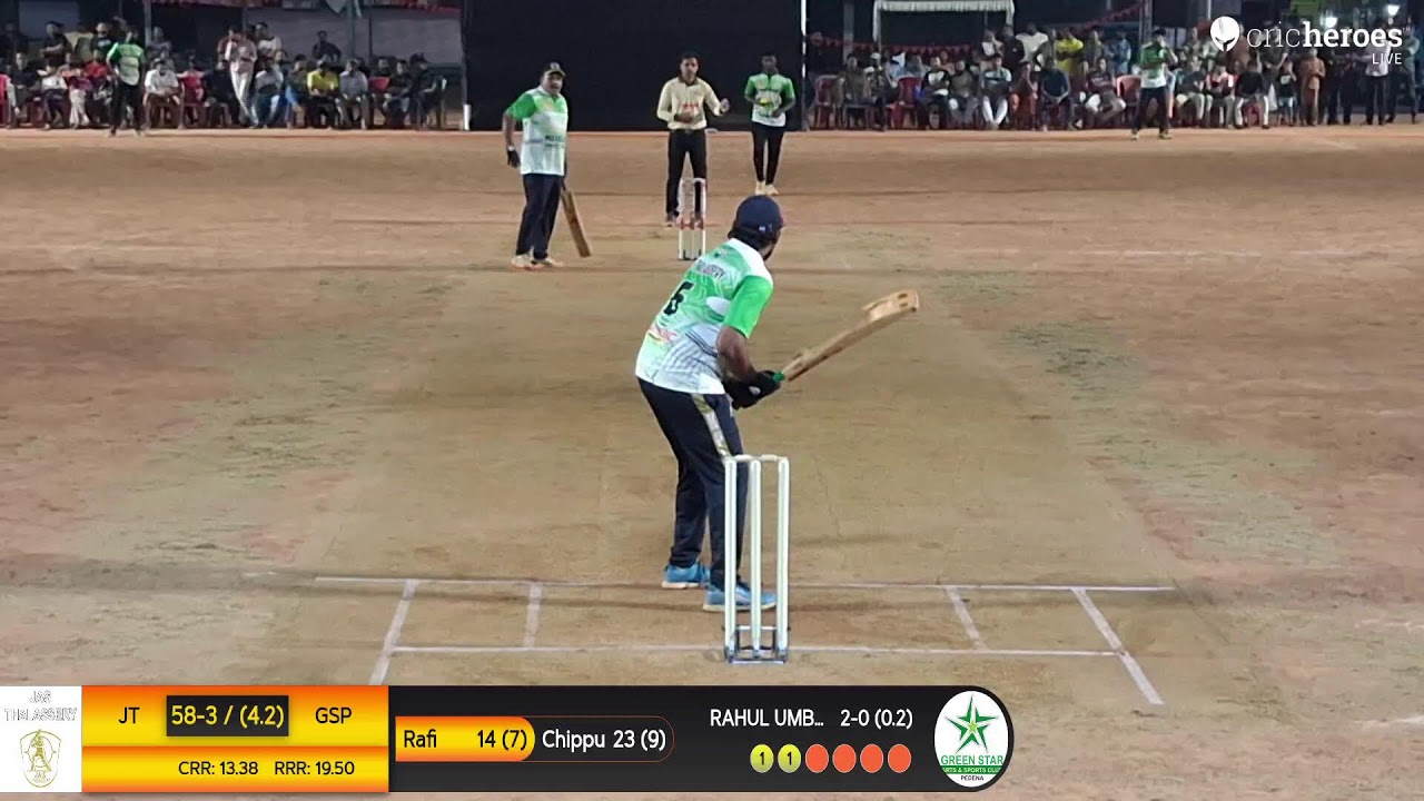 GREEN STAR PEDENA vs JAS THALASSERY live cricket match | JANASHAKTHI 15TH FLOOD LIGHT CRICKET TOURN
