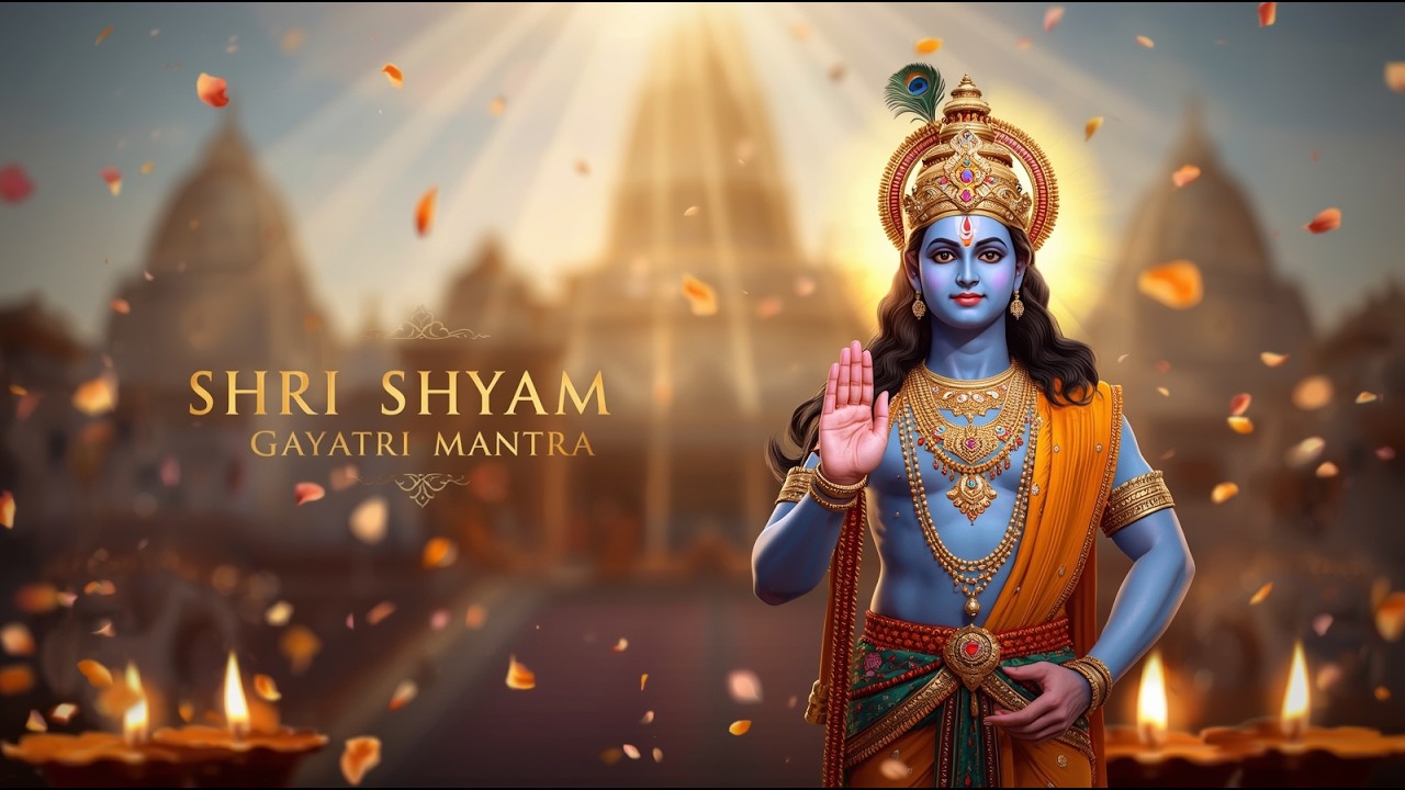 Shri Shyam Gayatri Mantra 108 Times | Powerful Barbarik Mantra for Blessings | Khatu Shyam