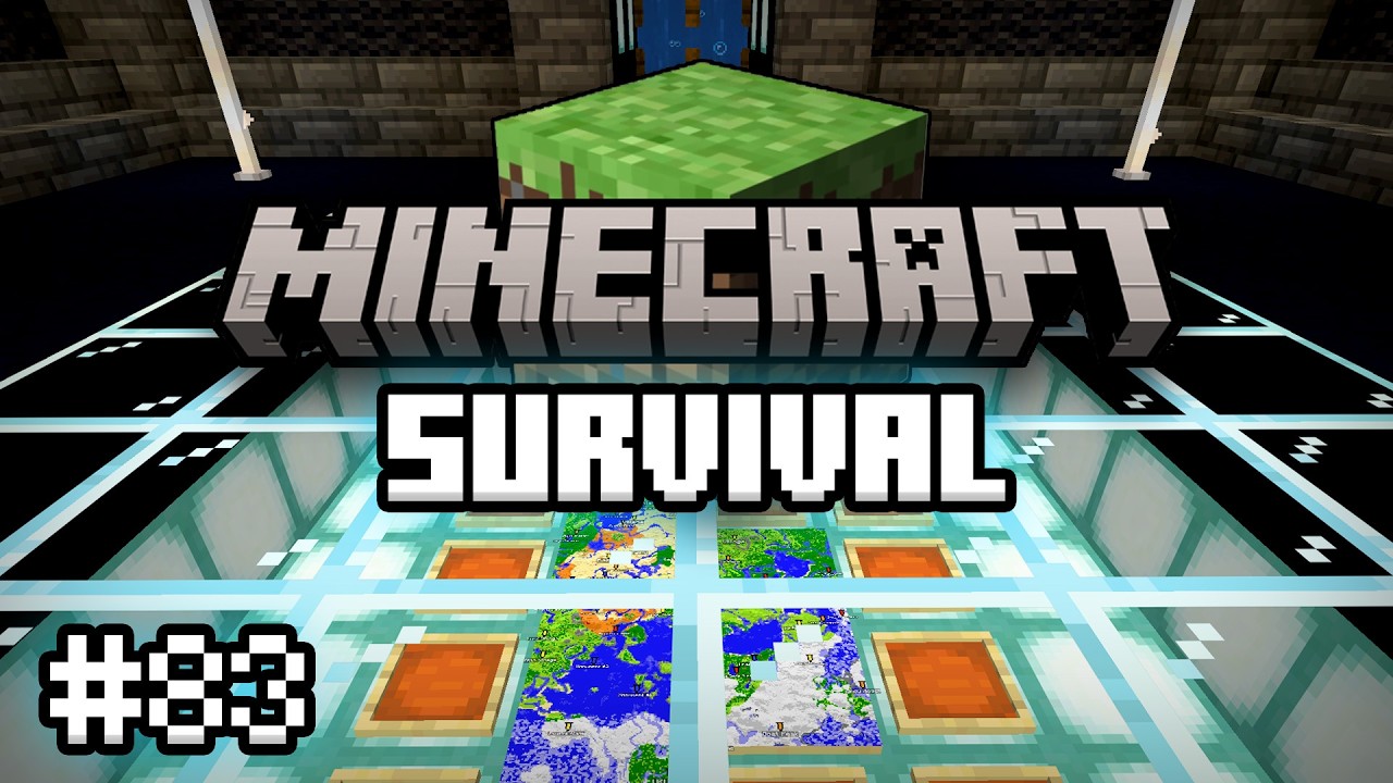 Pushing Boundaries: Our Secret Underground Map Room | Minecraft Survival Ep. 83