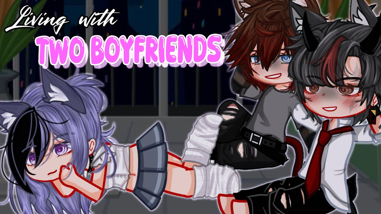 Living with Two Boyfriends 🤤😱🌹 | Gacha Life Mini Movie | GLMM | GCMM | Extra Gachalife Joke
