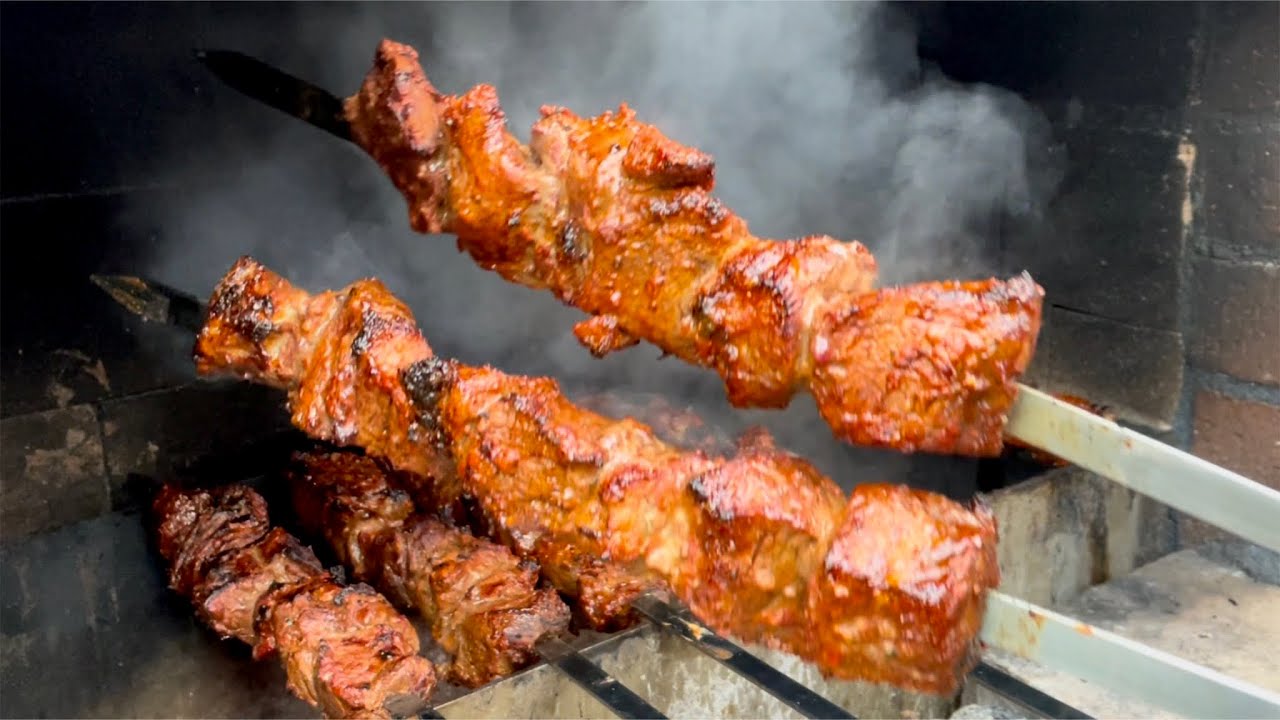 Juicy Beef Kebabs Armenian Style