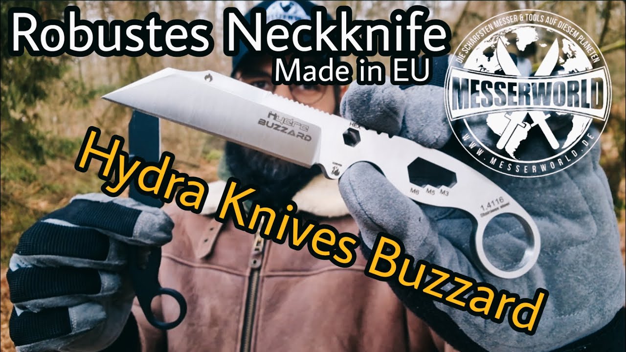 Der spanische Bussard ... Ein extremes Survival Neckknife