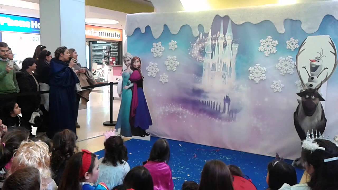 Espect&aacute;culo Frozen O Reino do Gelo Estrela da Festa