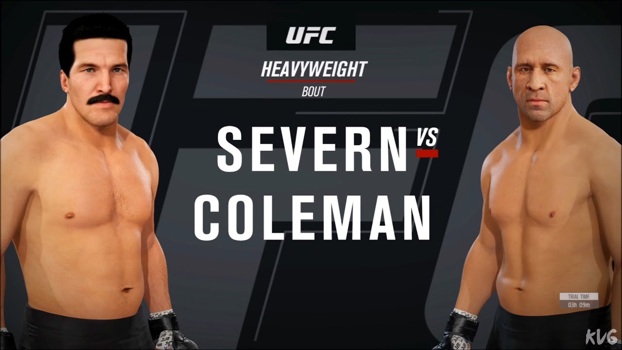 EA Sports UFC 4 - Dan Severn vs Mark Coleman - Gameplay (Xbox One X HD) [1080p60FPS]