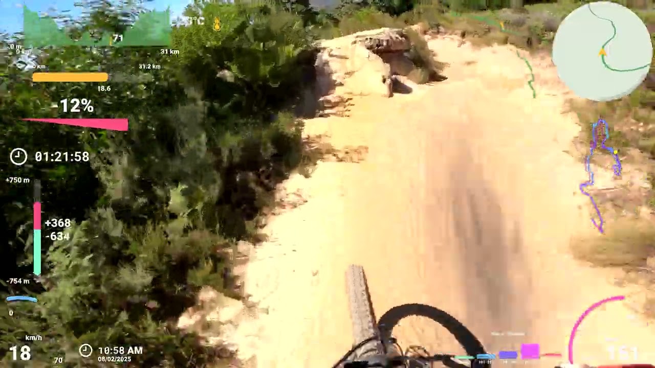 Tokai MTB Trails - Vasbyt all but three features [08 Feb 25]