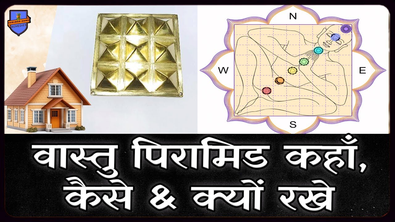 Where, how & why to place Vastu Pyramid & its benefits ll वास्तु पिरामिड कहाँ,कैसे & क्यों रखे ll