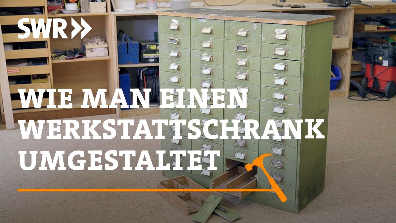 Wie man einen Werkstattschrank für den Wohnraum umgestaltet | SWR Handwerkskunst