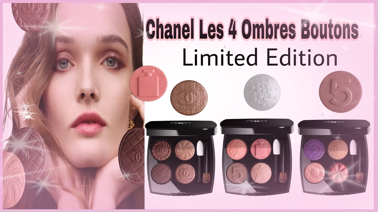 Chanel Les 4 Ombres Boutons 2025 | Unboxing ❤︎