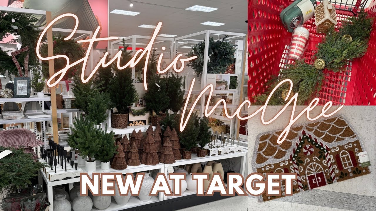 *НОВИНКА* 2025 STUDIO MCGEE CHRISTMAS | Target Shop With Me