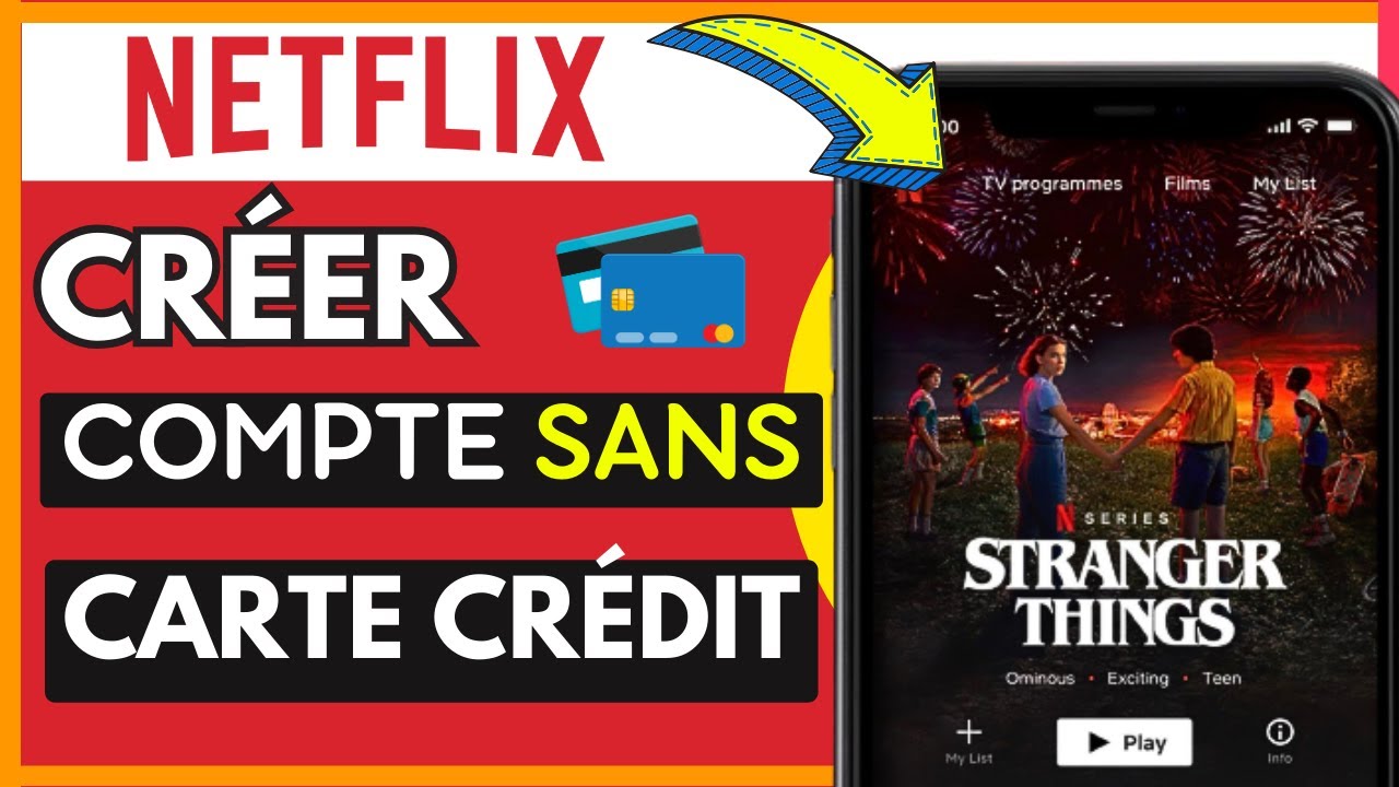 Comment Cr&eacute;er Un Compte Netflix Sans Carte De Cr&eacute;dit (Tr&egrave;s Facile)