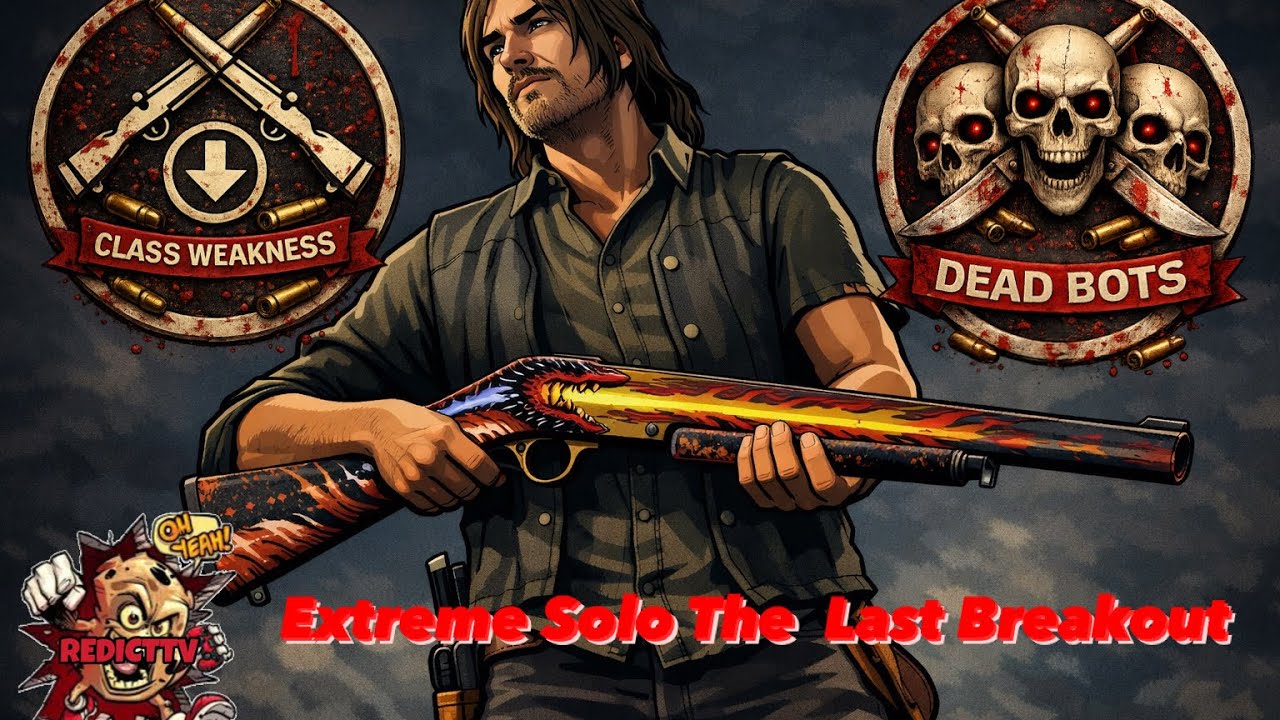 World War Z extreme  gun slinger class weakness & dead bots. the last breakout multi-barrel
