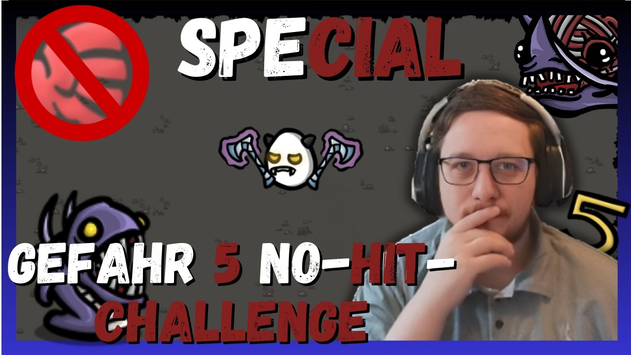 [Brotato] Gefahr 5 No-Hit Challenge – Schaffe ich einen perfekten Run?
