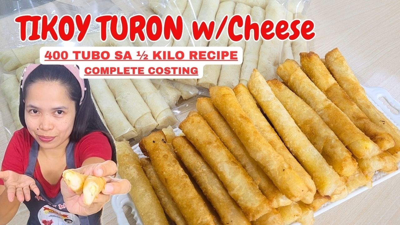 TIKOY TURON W/ CHEESE| ANG LAKI PALA NG TUBO| Complete Costing| Tipid Tips Atbp