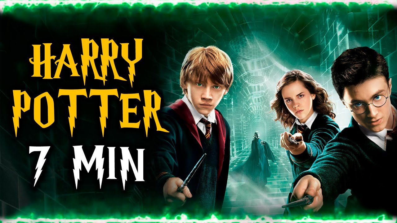 RESUMEN Harry Potter en 7 Minutos | La historia completa ⚡