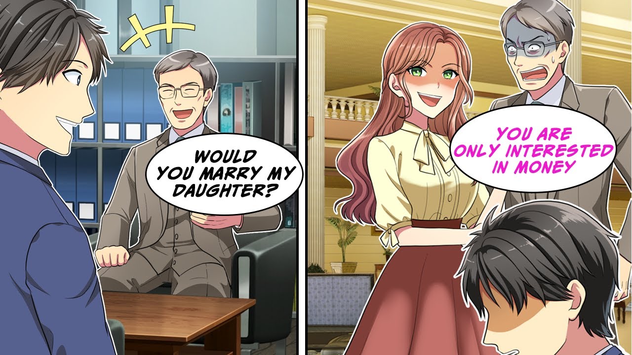 [Manga Dub] I had to meet the CEO's Daughter, She called Me poor, I got angry, She panicked [RomCom]