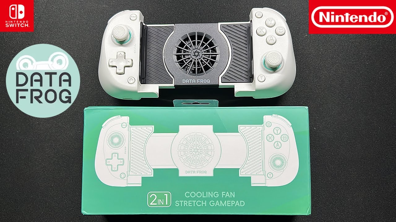 Unboxing Wireless Controller For Android/Switch/PC - DATA FROG X3