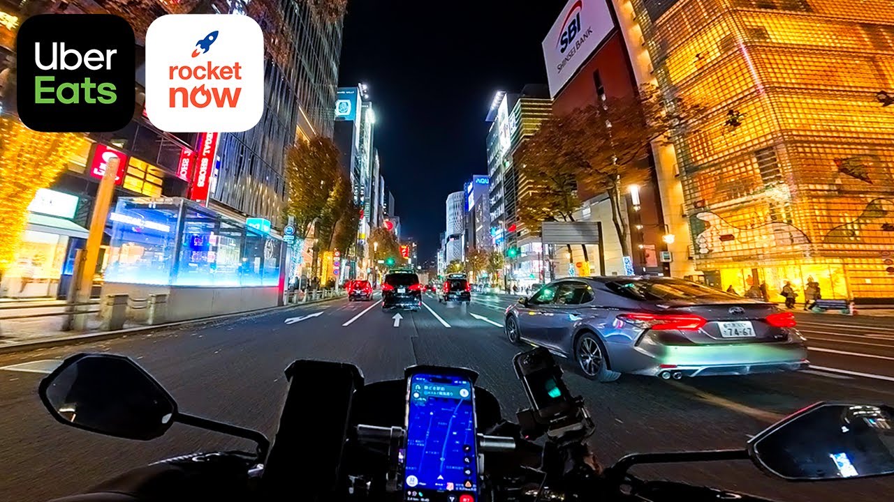 昼と夜のピークタイムだけ、ウーバーイーツ配達してみた