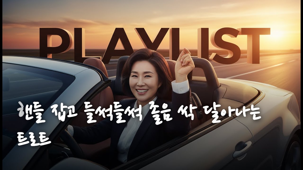 playlist 🚗 핸들 잡고 들썩들썩 졸음 싹 달아나는 신나는 트로트