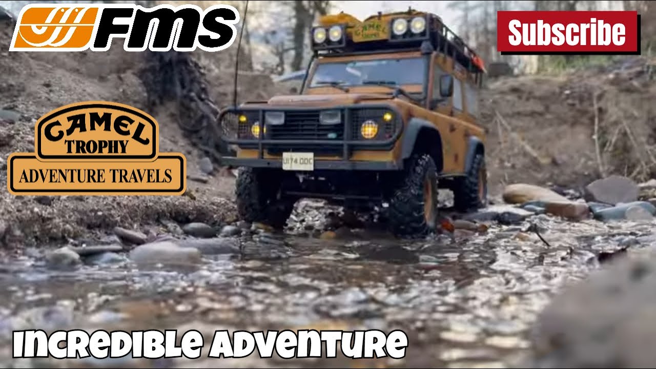 Incredible Land Rover Defender D110 Adventure| FMS FCX10