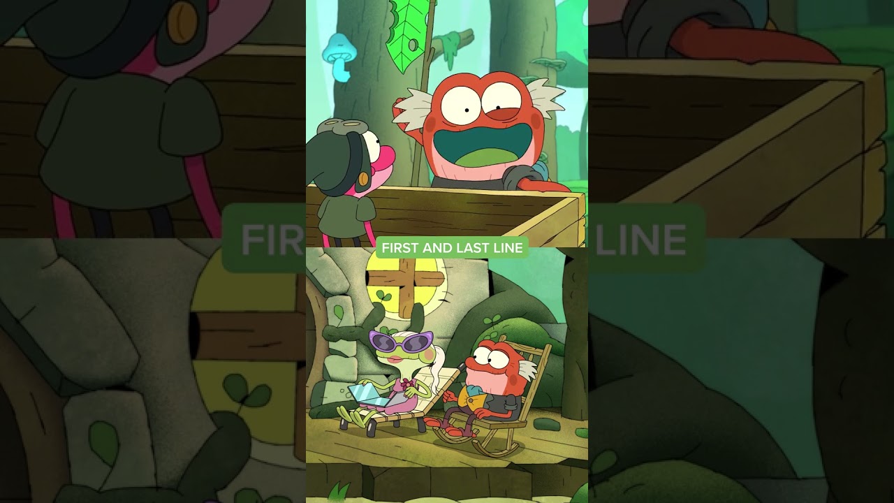 Seeing the Amphibia crew's first and last line sure got the best of us 😭 Shorts