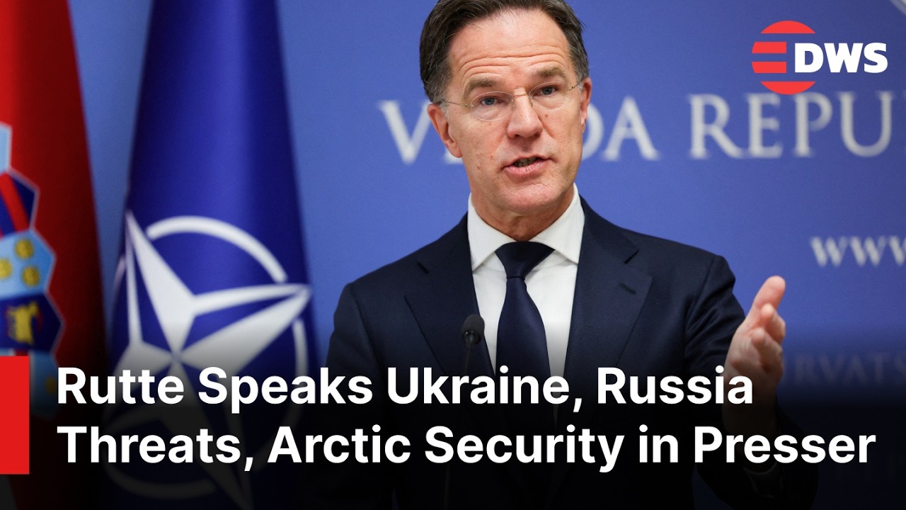 FULL PRESSER: NATO&rsquo;s Rutte Discusses Alliance Strategy, Russian Aggression & Arctic Security | AC1E