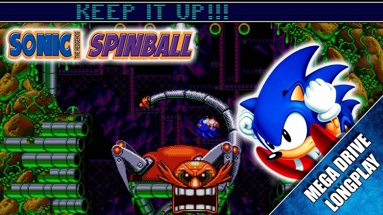 Sonic the Hedgehog Spinball (Mega Drive | Genesis) 【Longplay】