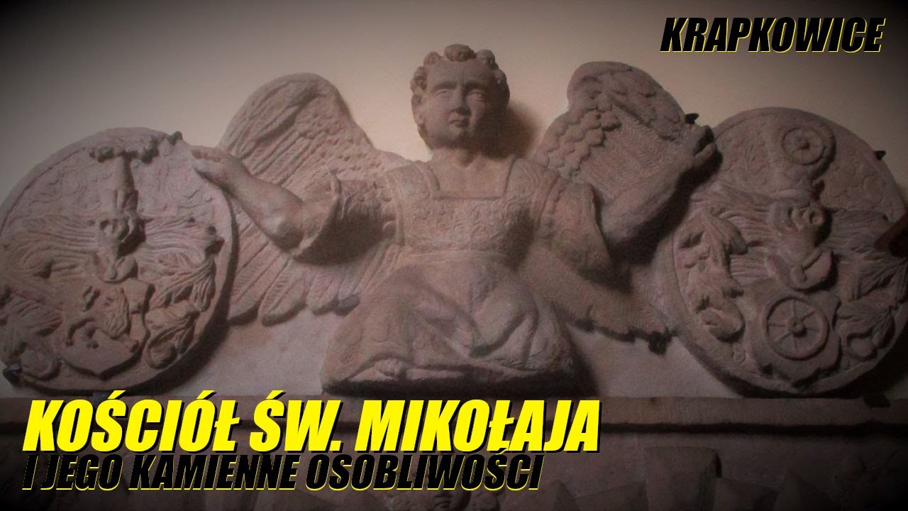 KOŚCIÓŁ ŚW. MIKOŁAJA I jego kamienne osobliwości (Krapkowice, Lipiec 2021)