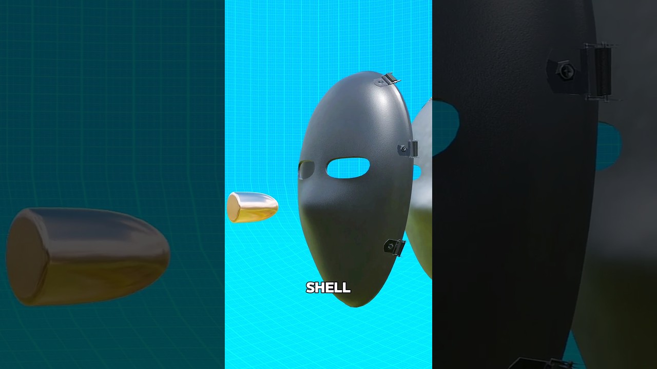 Chinese Bulletproof Face mask!😱#shorts