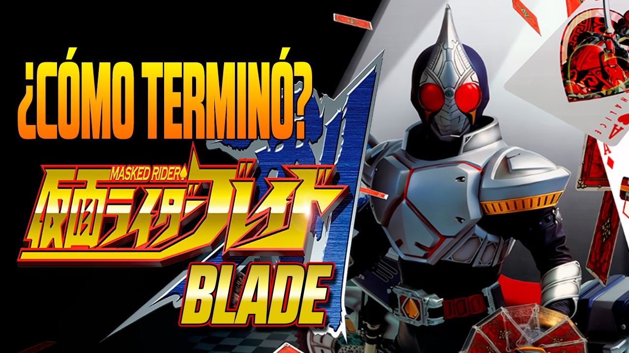 La HISTORIA de KAMEN RIDER BLADE ¿CÓMO TERMINA? RESUMEN