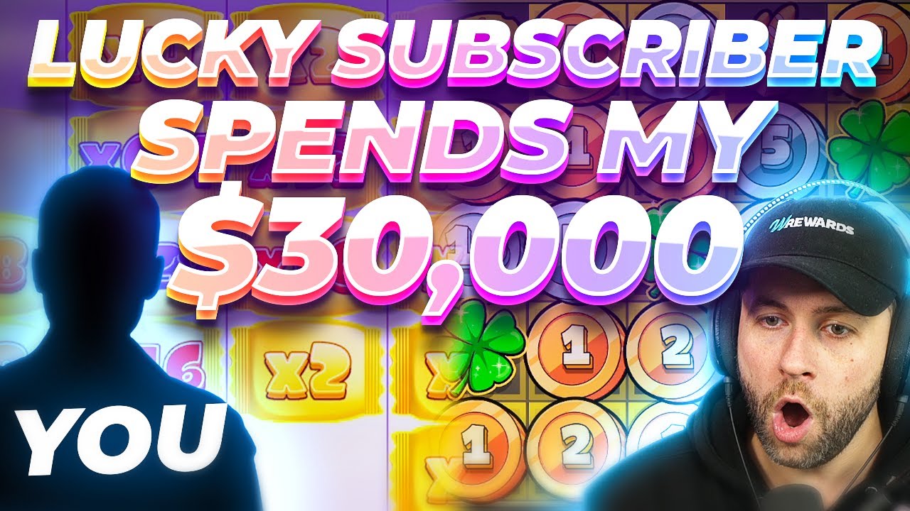 LUCKY SUBSCRIBER SPENT my $30,000.. and HE GOT A MAX WIN!! - SUPER DEGENERATE!! (Bonus Buys)