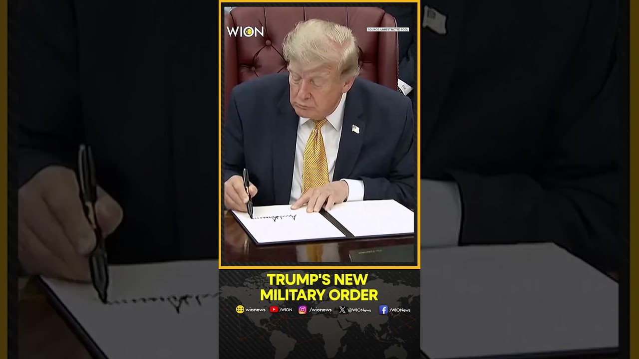 Donald Trump Establishes Commission To Support US Military Spouses | WION Shorts