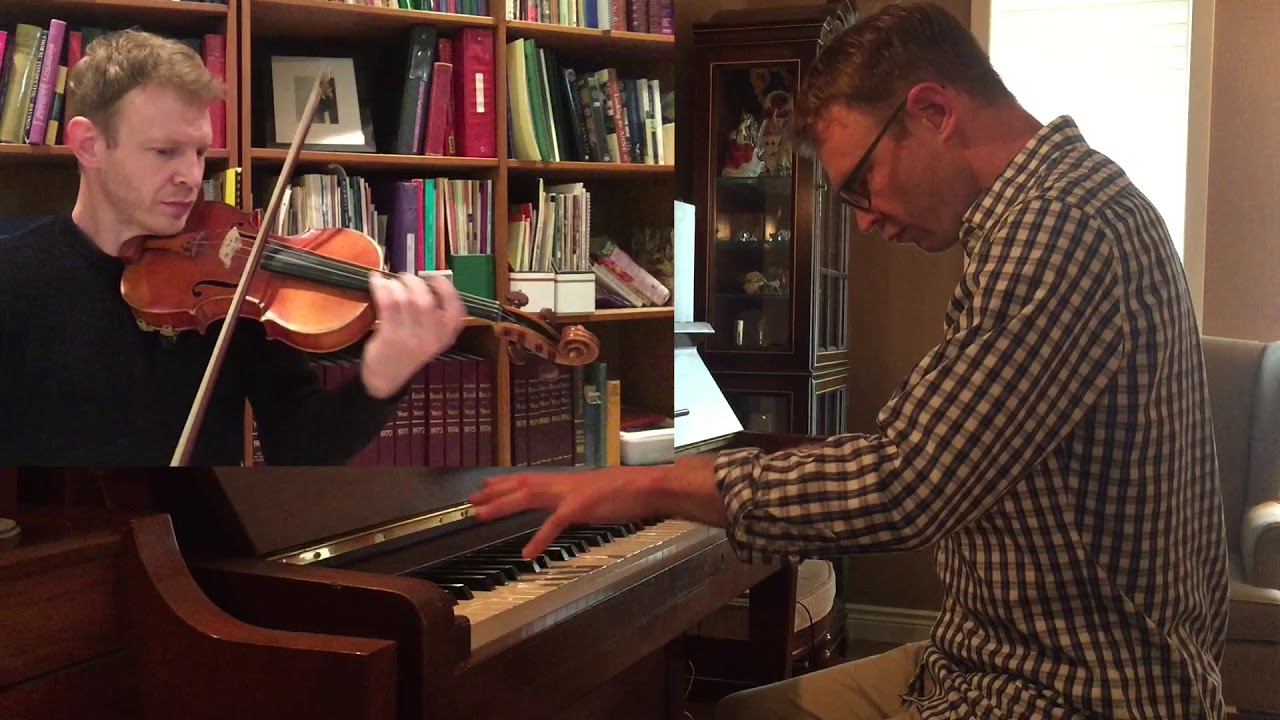 The Happy Wanderer (Valderi Valdera) for violin and piano.