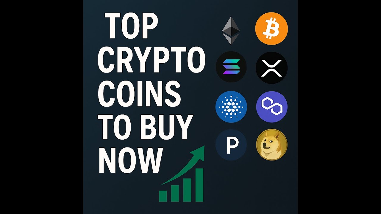 Top 7 Crypto Coins to Invest in Today (2025) | Bitcoin, XRP, Solana, and More!