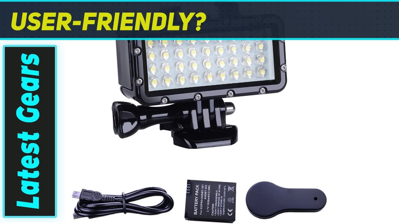 Suptig Diving Light: BEST GoPro Underwater Light?