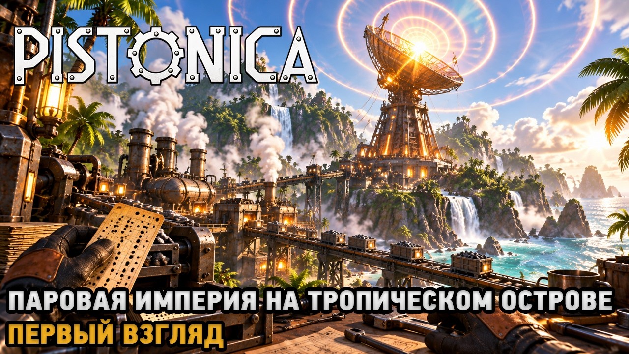 Pistonica # Паровая империя на тропическом острове (первый взгляд)
