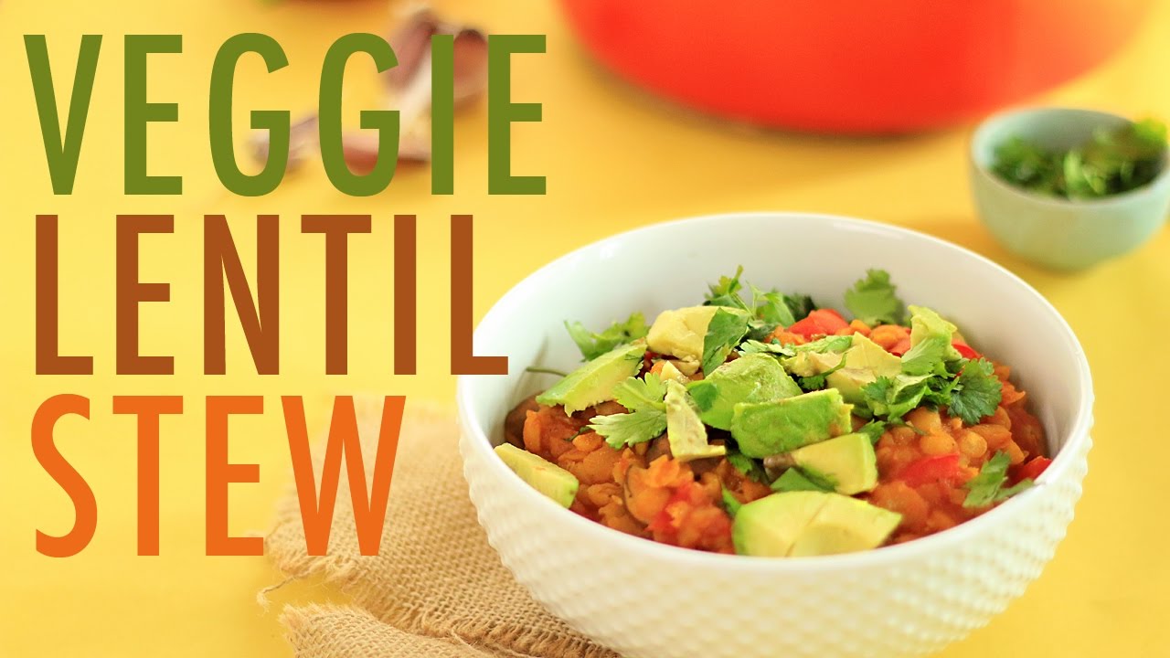 Easy Veggie Dal Stew | Healthy Vegan Dinner Recipe