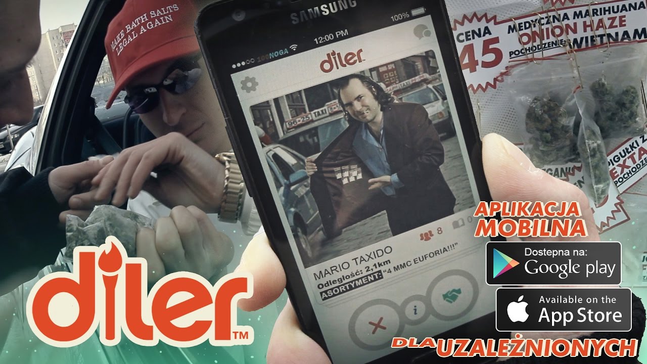 DILER Aplikacja Mobilna Dla Uzależnionych (UBER WEEDS MOBILE APP)