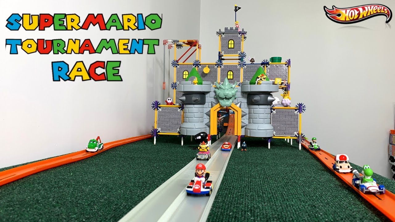 Hot Wheels Super Mario | Castle Race!