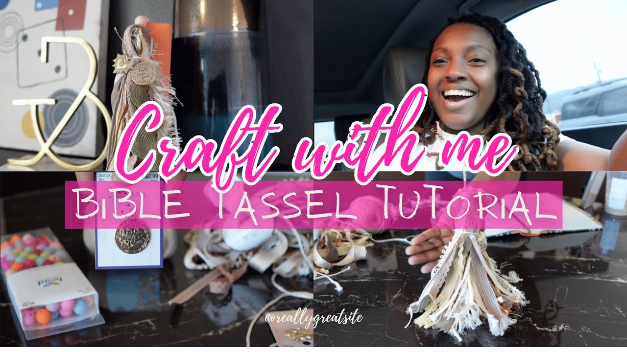 DIY Bible Tassel Tutorial: Craft With Me Step-by-Step!