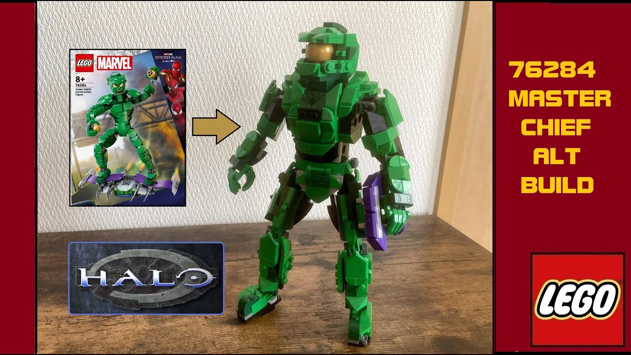 LEGO Halo Master Chief Alternate Build of 76284 Green Goblin
